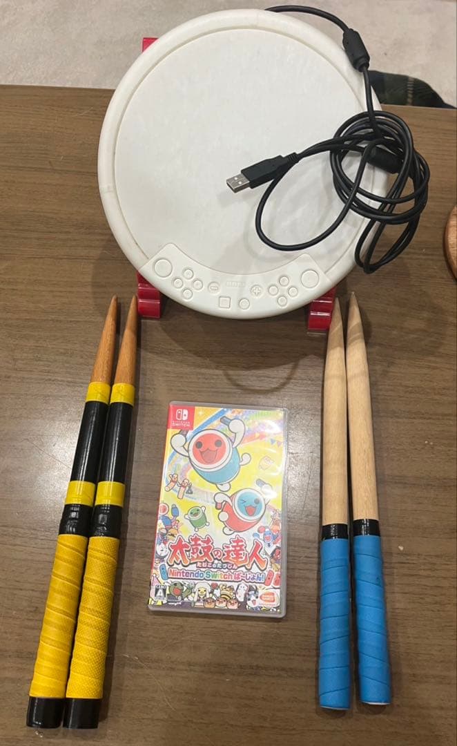 t*u様 太鼓の達人ソフト 太鼓の達人太鼓 太鼓の達人バチ2セット