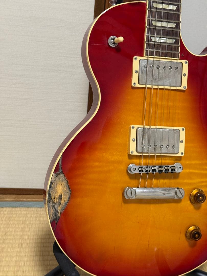 Fgn レスポール　ジャンク