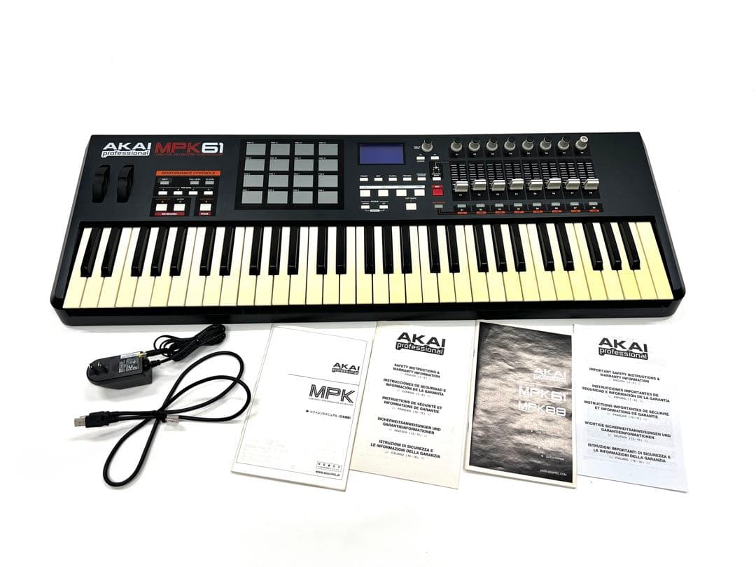 [希少]AKAI MPK61 MIDIキーボード