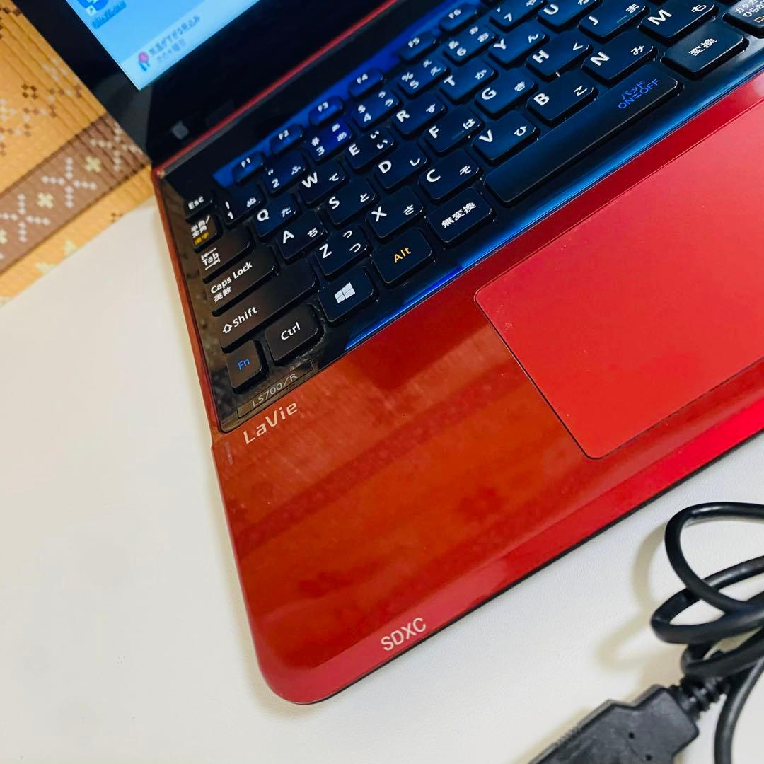 Y966 NECノートパソコンi7メモリ8G高速 Windows11オフィス付き