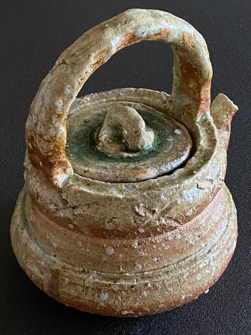 信楽焼　土瓶　井村侊生　　#3501