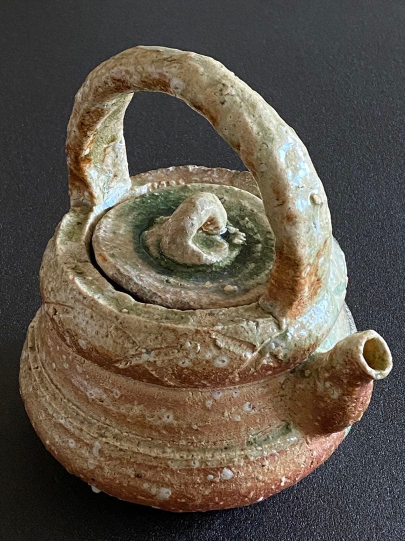 信楽焼　土瓶　井村侊生　　#3501