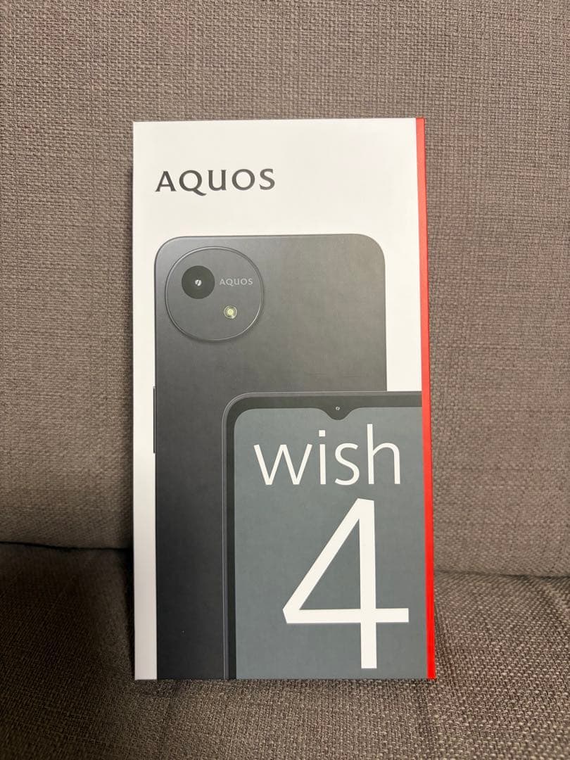 AQUOS wish 4 ブラック 本体