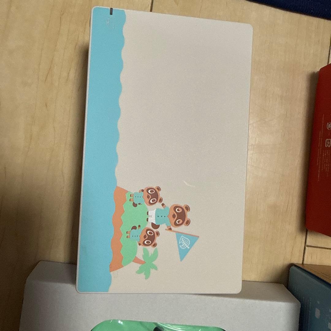 Nintendo Switch 本体　あつまれどうぶつの森　SDカード　ケース付