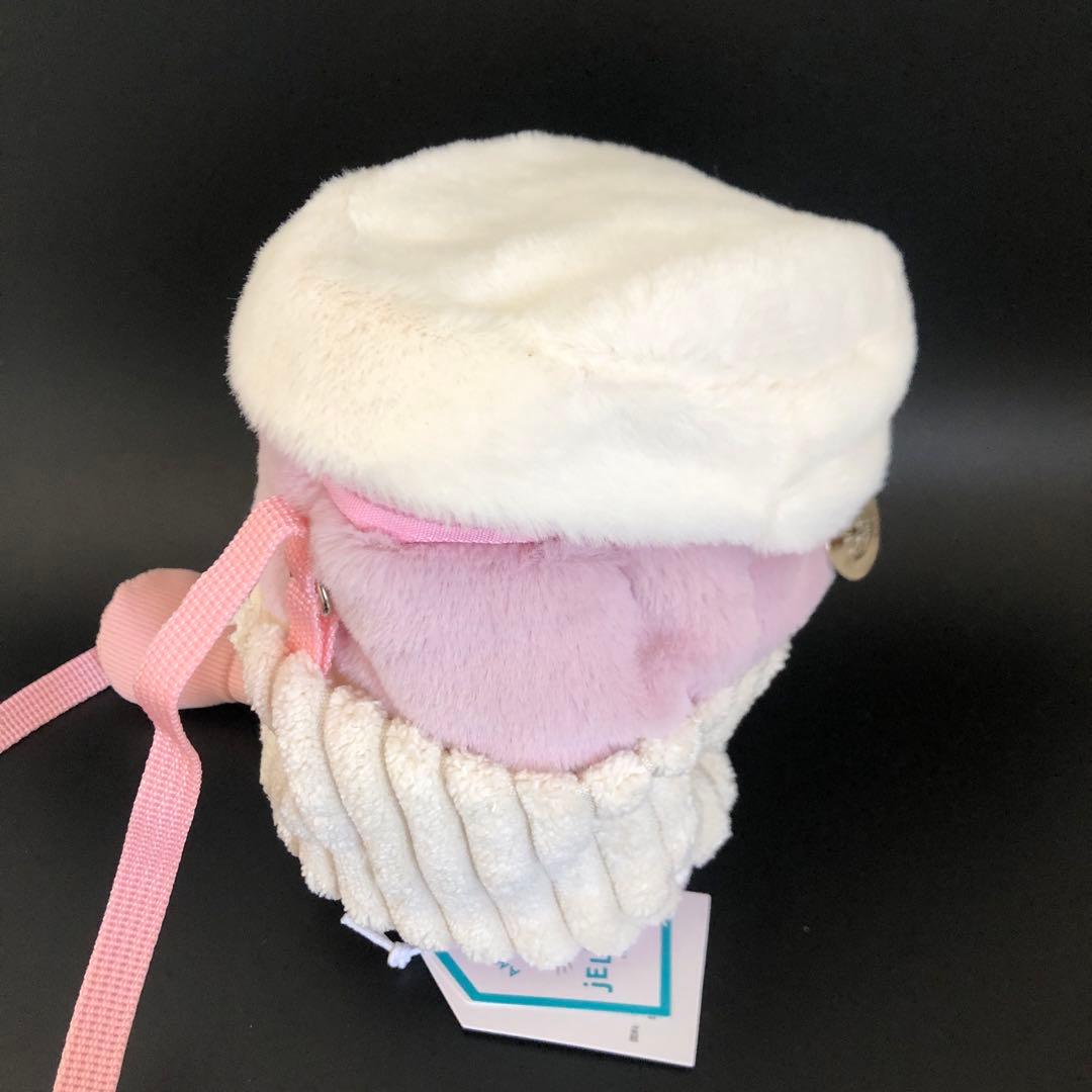  ピンク コーヒーカップ バッグ ぬいぐるみ