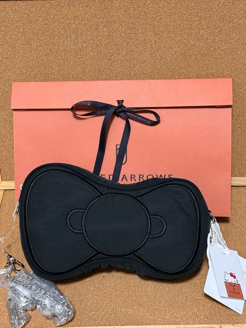 HELLO KITTY × UNITED ARROWS リボン ショルダーバッグ