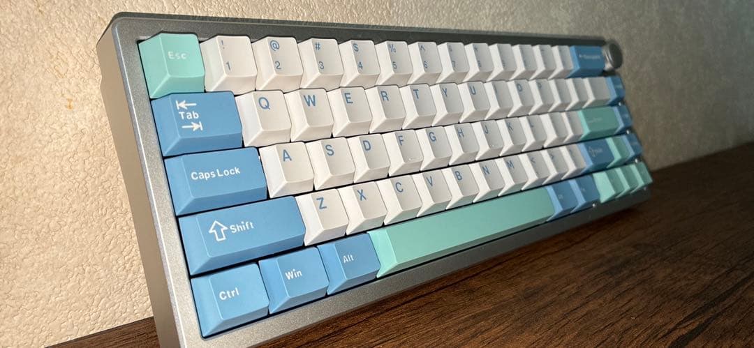 【ほぼ新品】Epomaker Galaxy65 シルバー