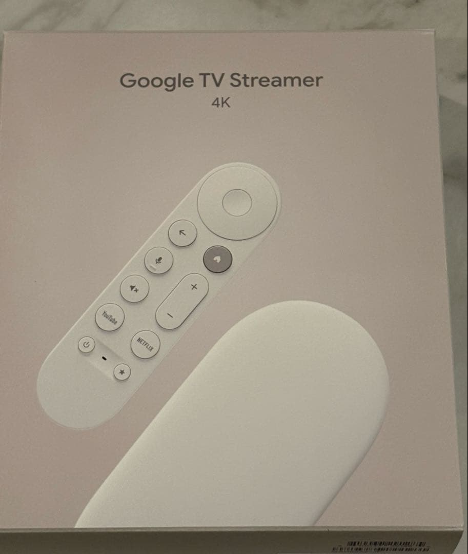 Google TV ストリーマー 4K ホワイト