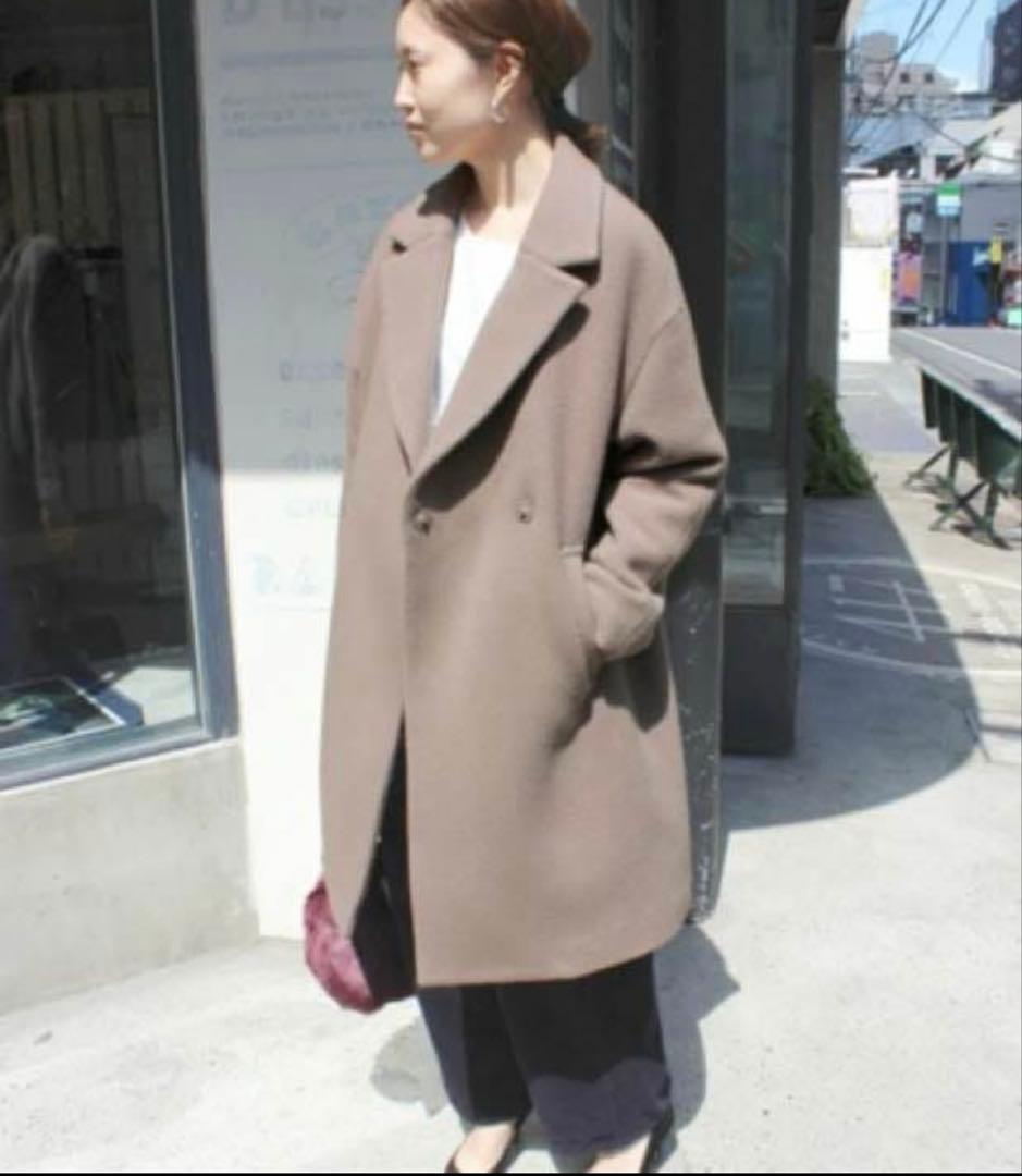 SLOBE IENA T38 ビッグラペルオーバーコート