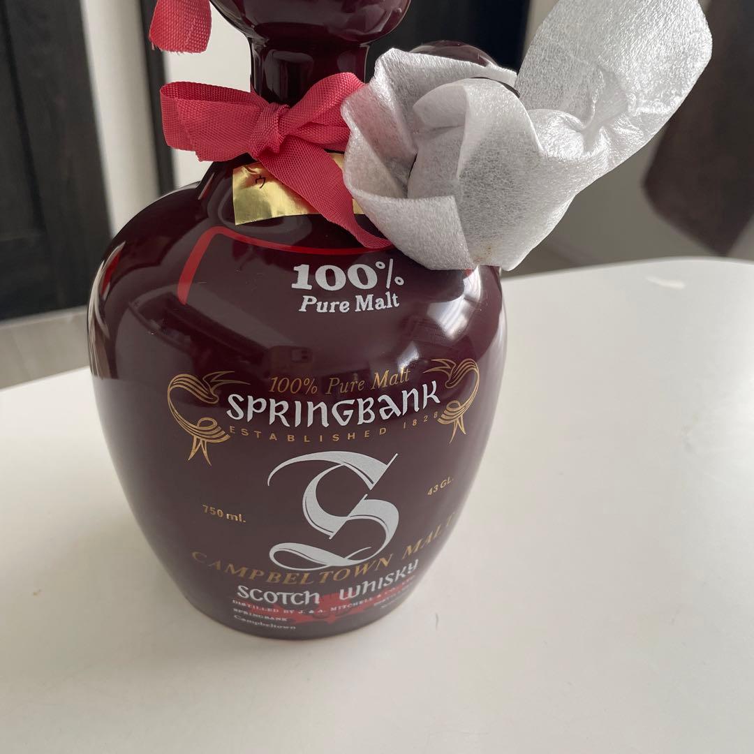 未開封　スプリングバンク　キャンベルタウンスコッチウイスキー　750ml