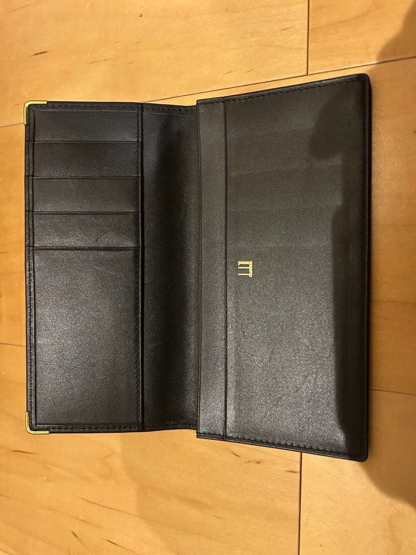 Alfred Dunhill ロック付きクラッチバッグ ブラック