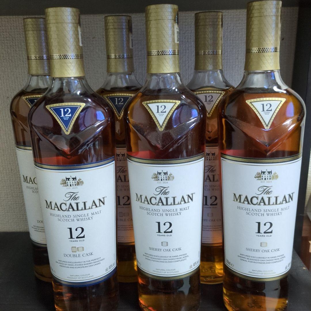 The Macallan 12年　6本セット