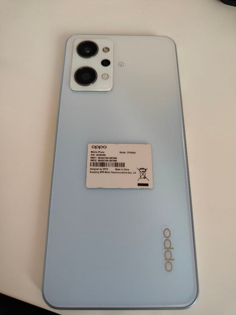 OPPO Reno7A CPH2353 SIMフリー スマートフォン