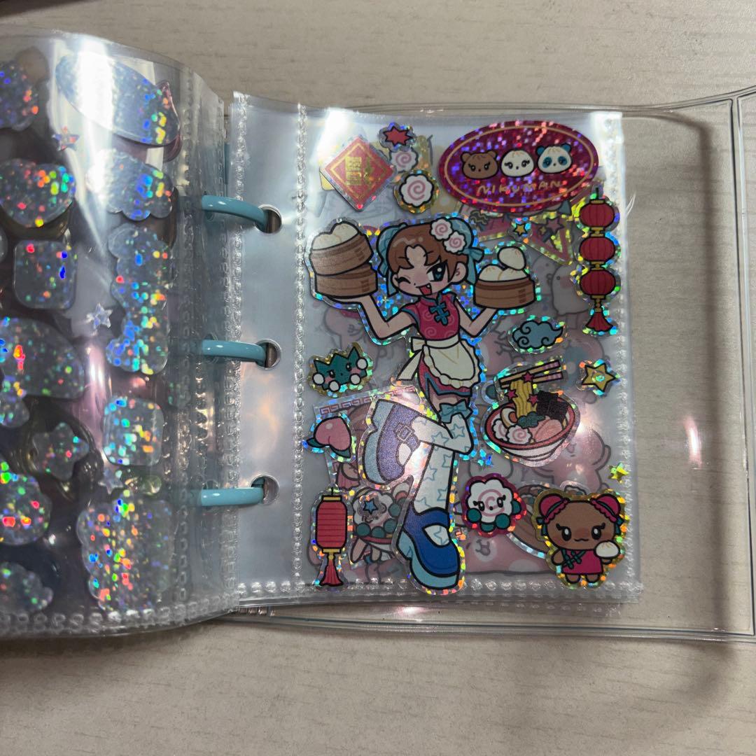 シール帳 完成品 ボンボンドロップシール しずくちゃん ちいかわ