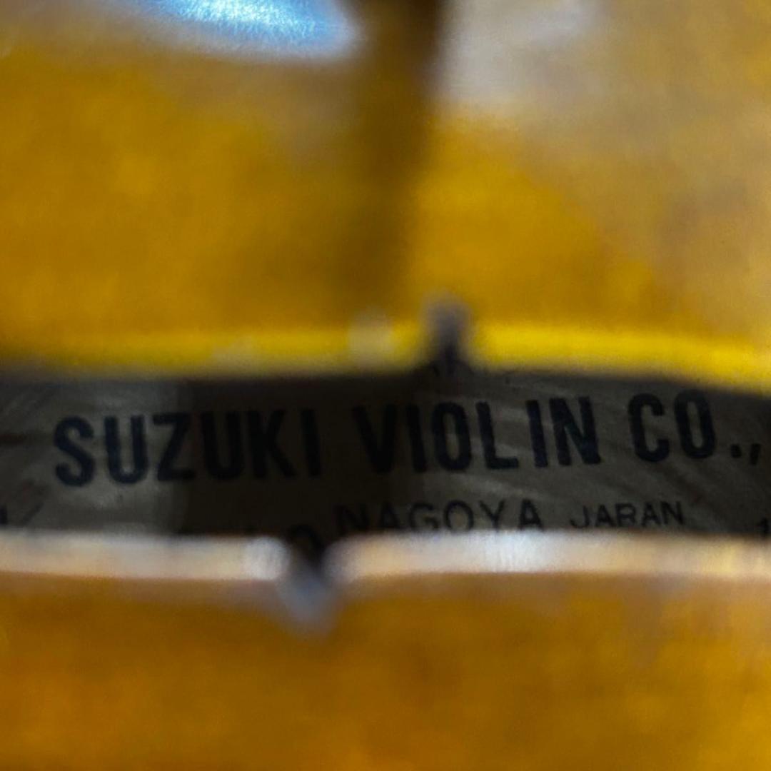 【美品】SUZUKI バイオリン No.240 4/4 フルサイズ 1972年製