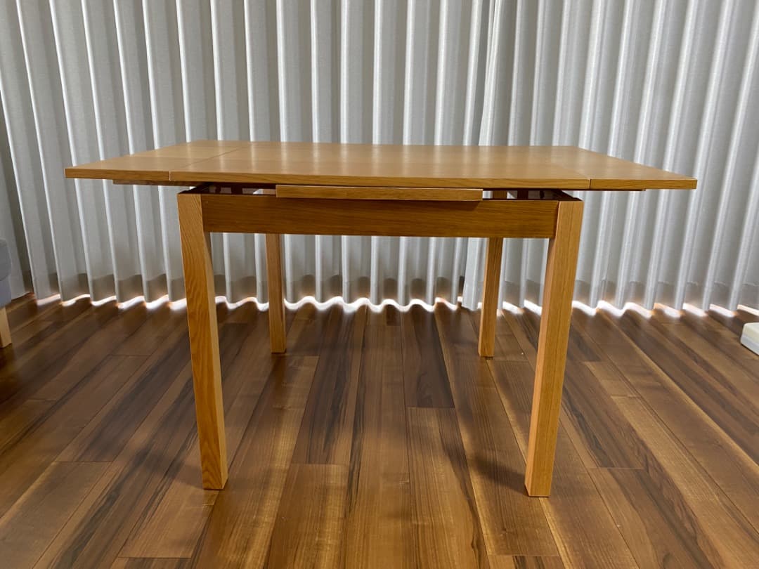 【無印良品】エクステンションダイニングテーブル