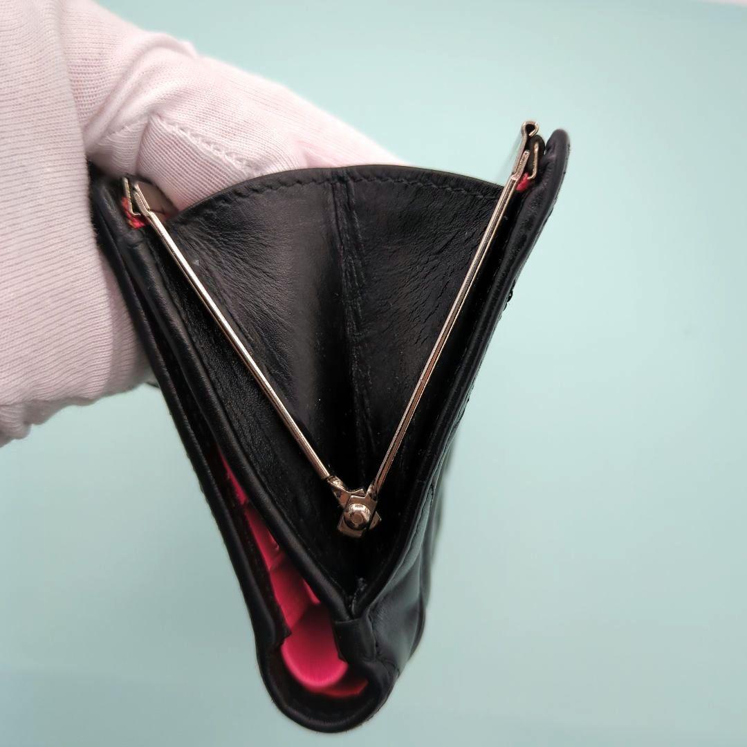 ✨美品✨CHANEL　カンボンライン　三つ折り　 　がま口　コンパクト財布