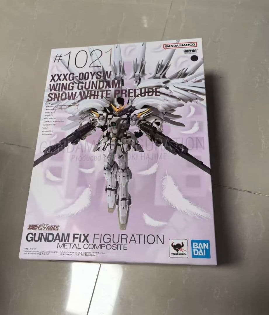 BANDAI ウイングガンダム スノーホワイトプレリュード再販版