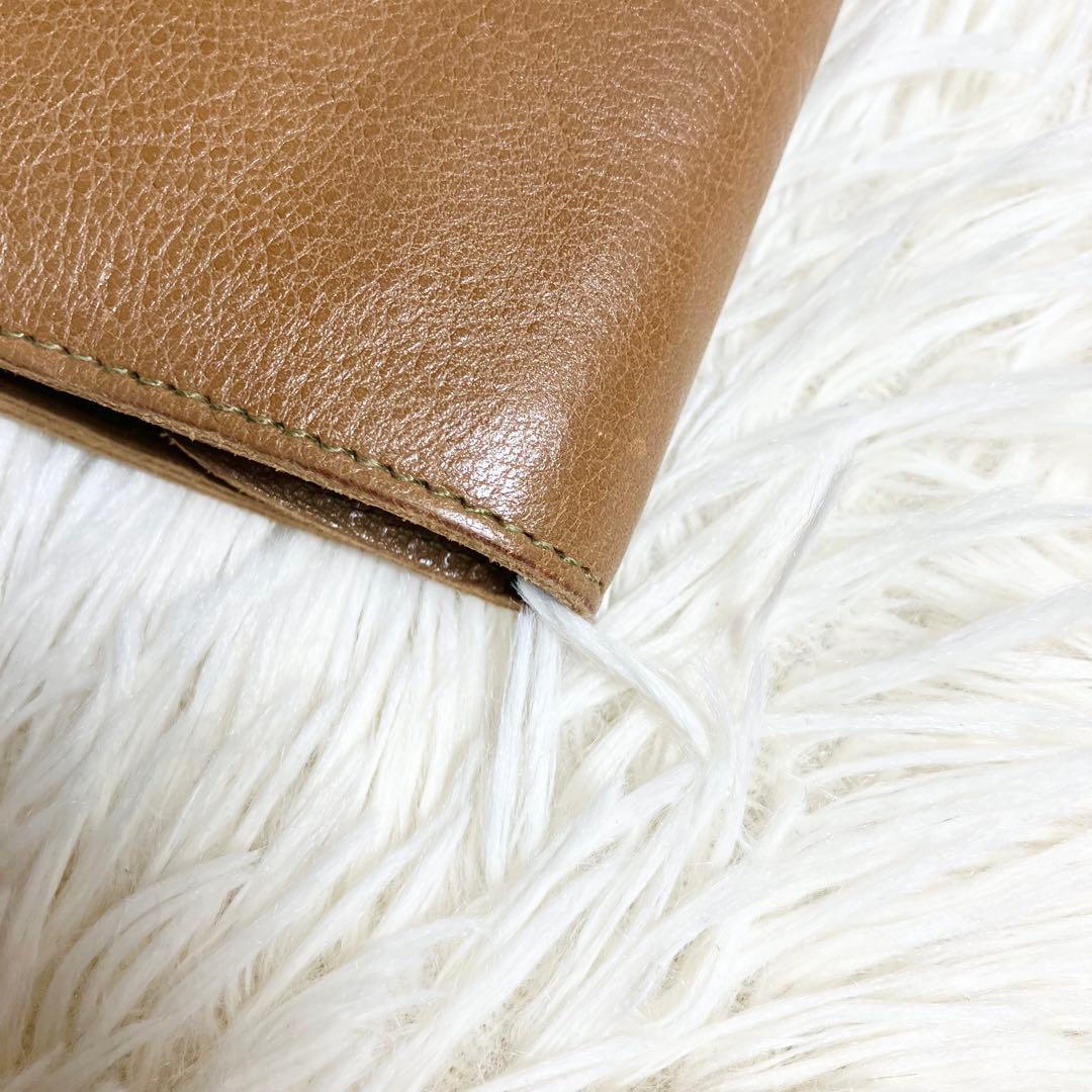 イルビゾンテ システム手帳 レザー ファスナー収納付き