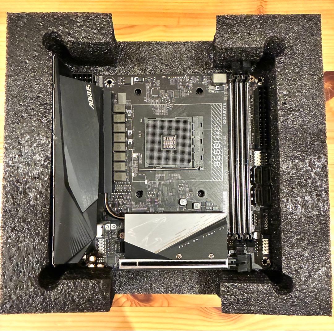 Ryzen 5 5600x+ B550I AORUS PRO AX セット