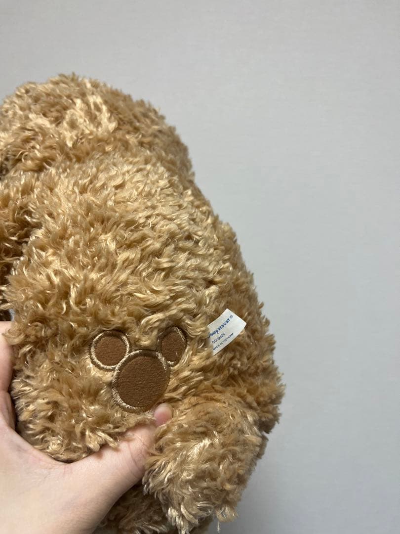 ディズニー　ダッフィー　ぬいぐるみ　白タグ