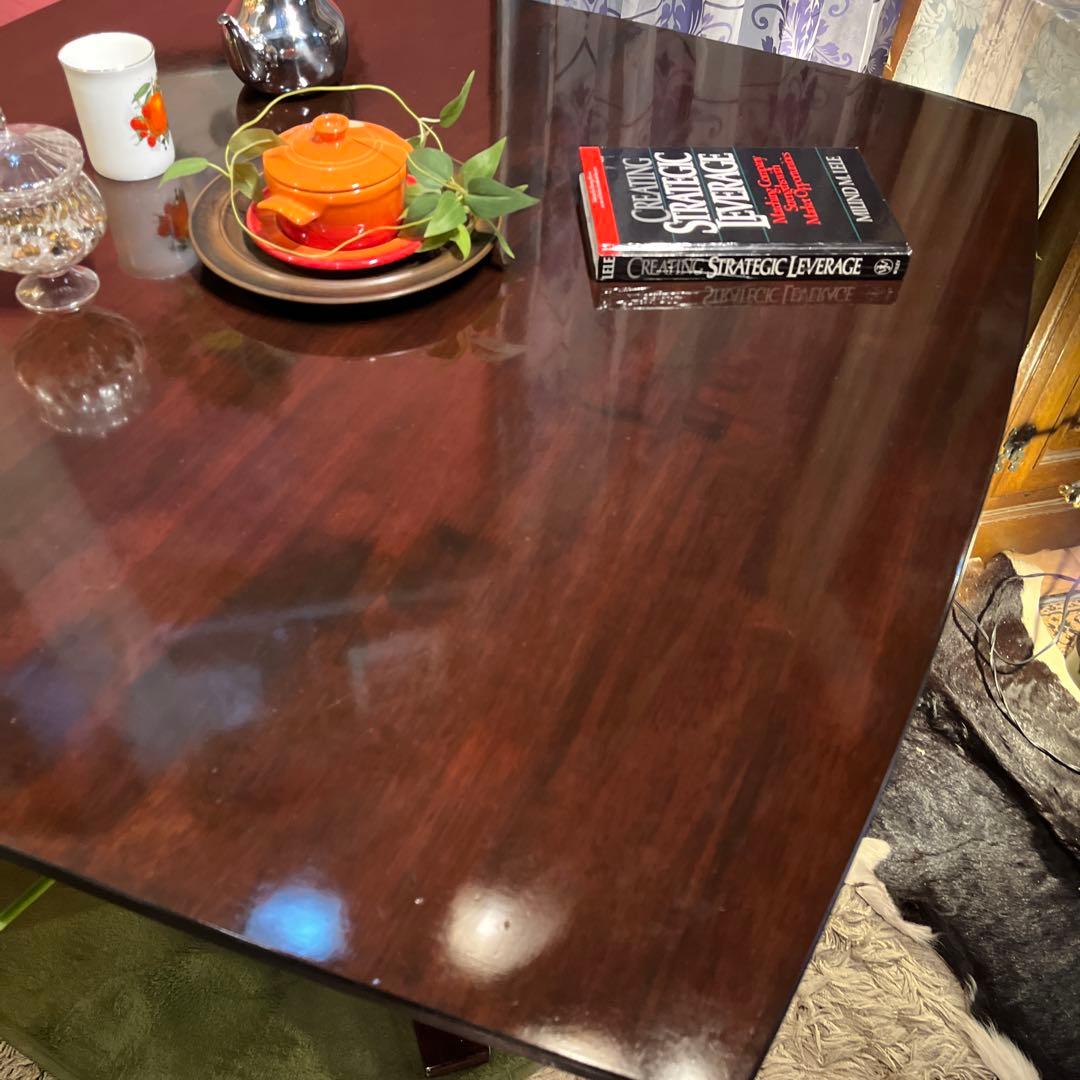 sale 1０５　ラウンドスクウェア　無垢材仕上げ　デザインレッグ