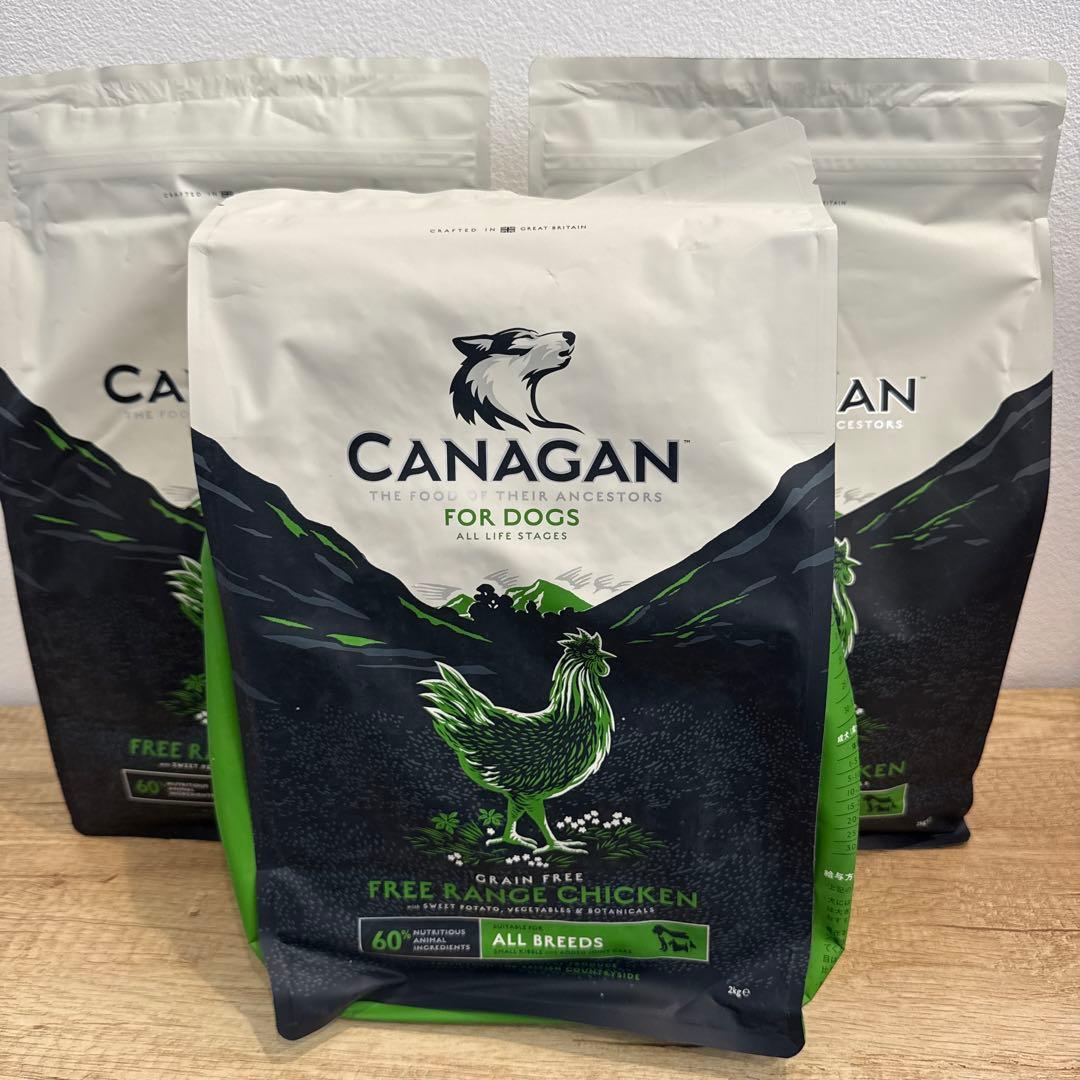 カナガンドッグフード チキン / 2kg × 3袋 /未開封
