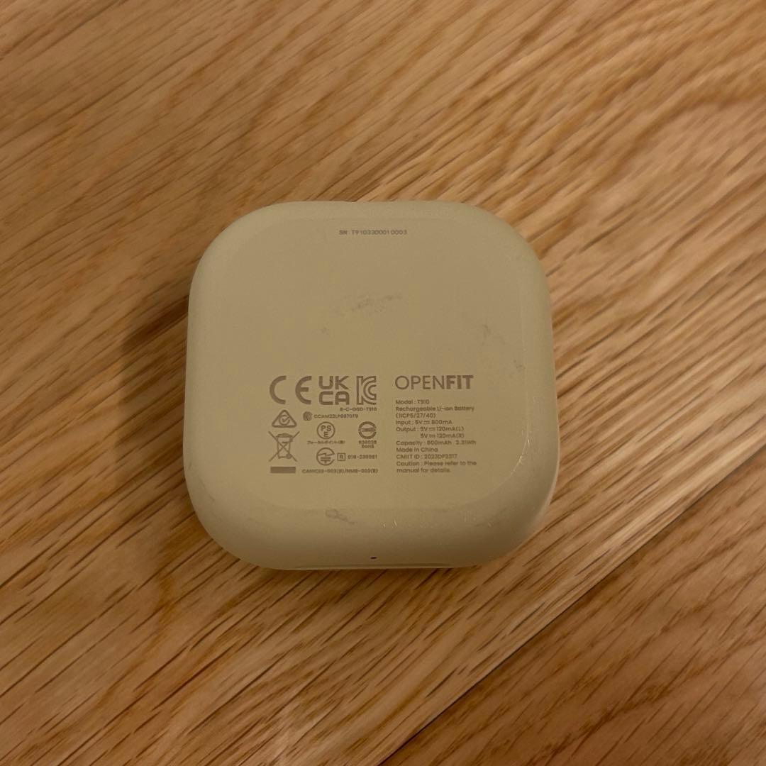 Shokz ワイヤレスイヤホン オープンイヤー型　OpenFit