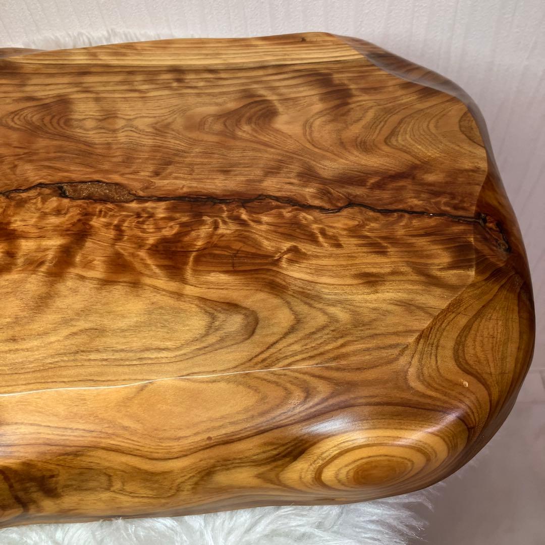 希少品　屋久杉飾り台　一枚板　屋久杉　置台　屋久杉工芸品　世界遺産　花台