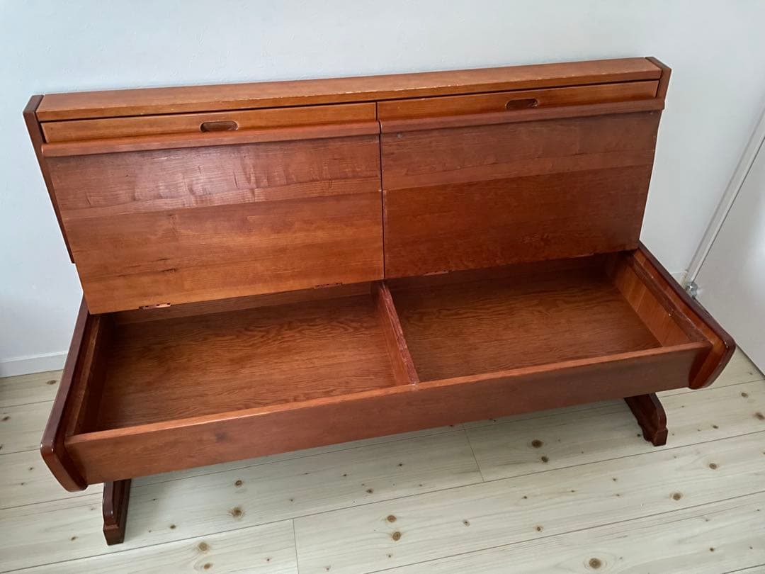 希少 35年前購入 ヴィンテージ カナディアン ロング 収納付き