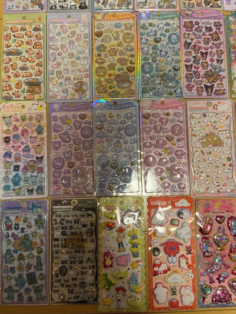 【早いもの勝ち♡】かわいいボンボンドロップシール等まとめ売り