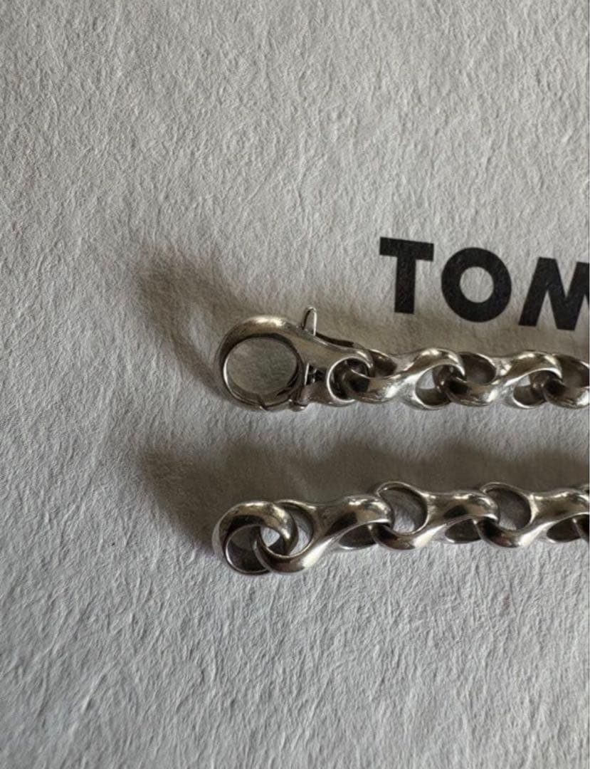 TOMWOOD シルバーチェーンブレスレット　7inch