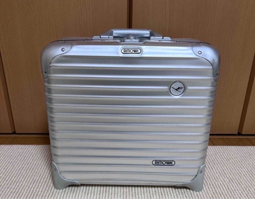 廃版希少☆人気☆黒ロゴ☆リモワ ルフトハンザ ビジネストロリー 28L 2輪