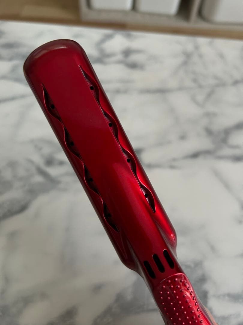 radiant ストレートヘアアイロン レッド