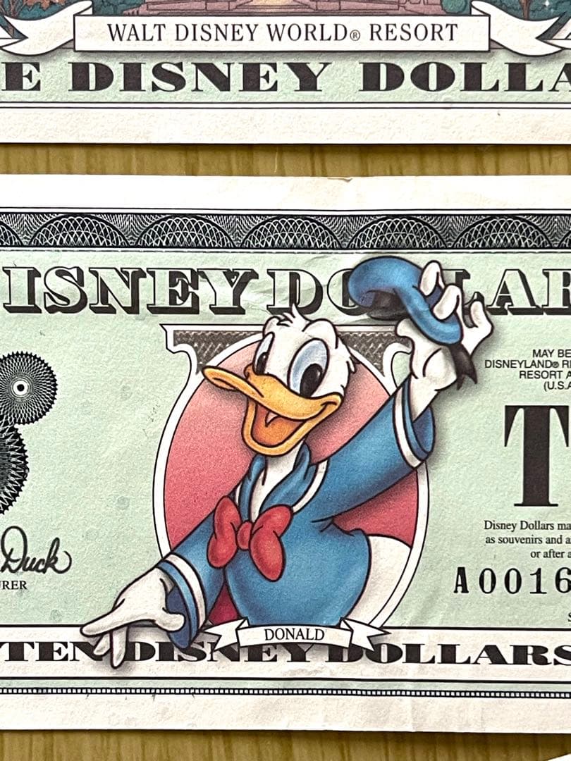 ★価値高希少レトロ★♡ウォルトディズニーダラー♡ミッキーミニードナルドグーフィー