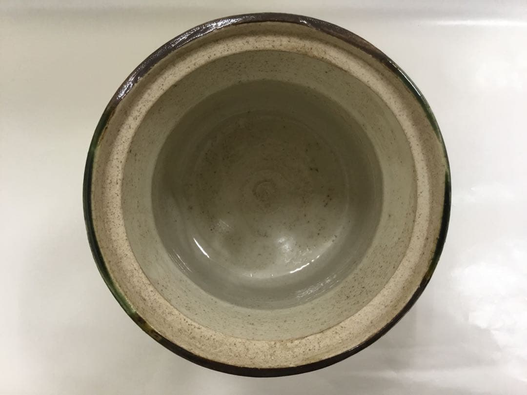 水指 織部（大）和陶 茶道具 新品