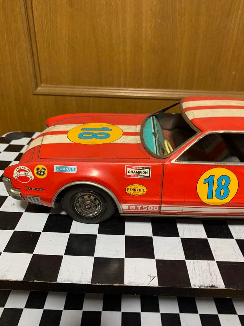 超激レア❣️❣️アサヒ玩具ATC 当時物 日本製ブリキ オールズモービル トロネード