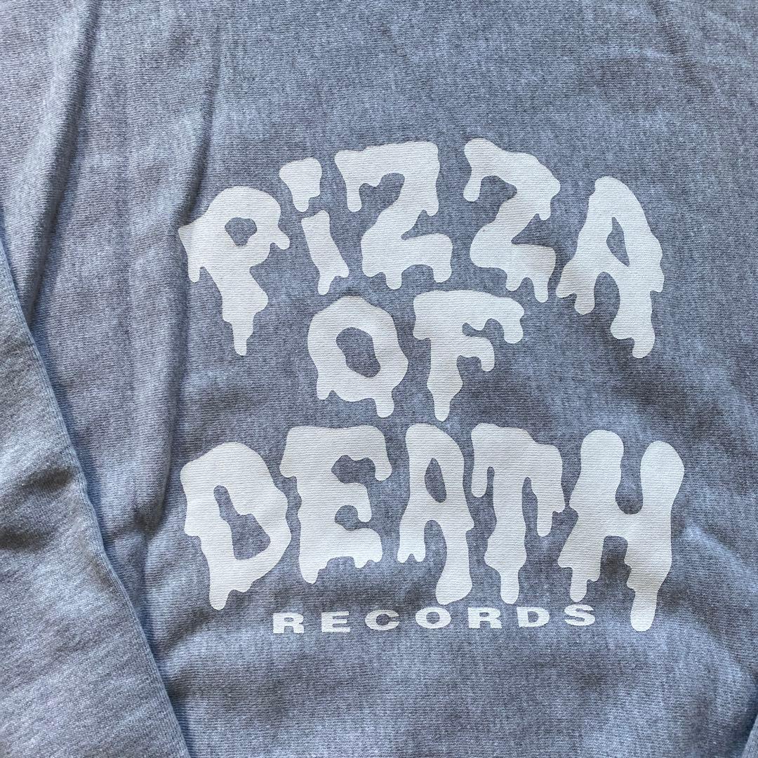 ★未使用！PIZZA OF DEATH ジップアップフーディ　グレー　M★