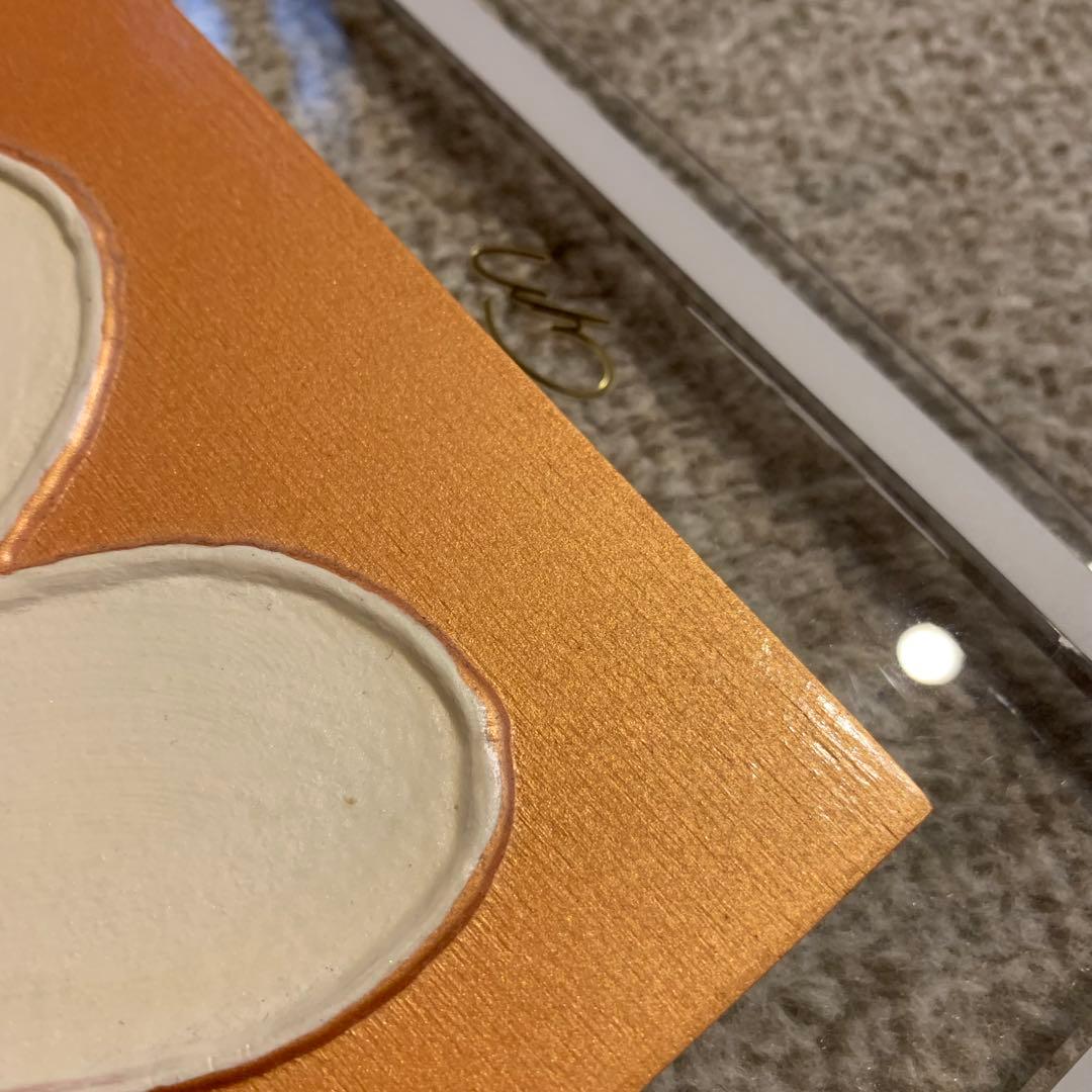 andy lakey love heart アクリル画