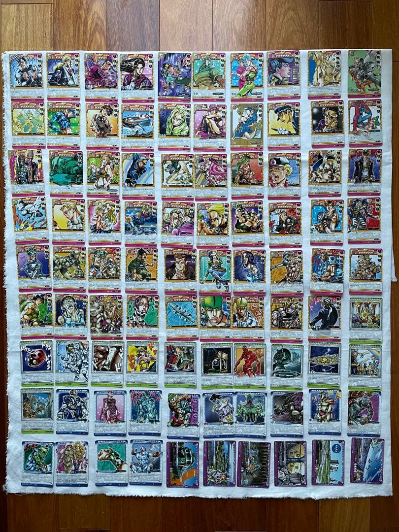 ジョジョの奇妙な冒険 ABC 題8弾 コモンカード/アンコモンカード 全90種