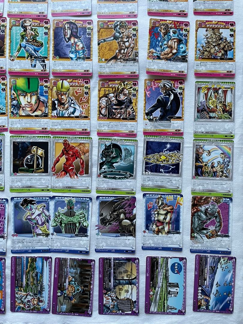 ジョジョの奇妙な冒険 ABC 題8弾 コモンカード/アンコモンカード 全90種