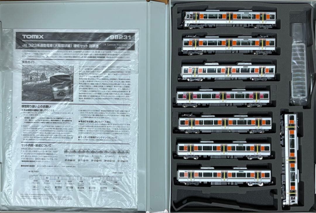 TOMIX JR 323系 大阪環状線 8両セット