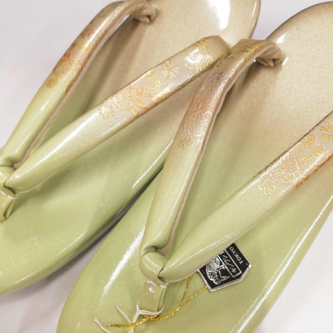 新品未使用　和装用草履バッグセット　キンワシ印草履バッグ　ho-5