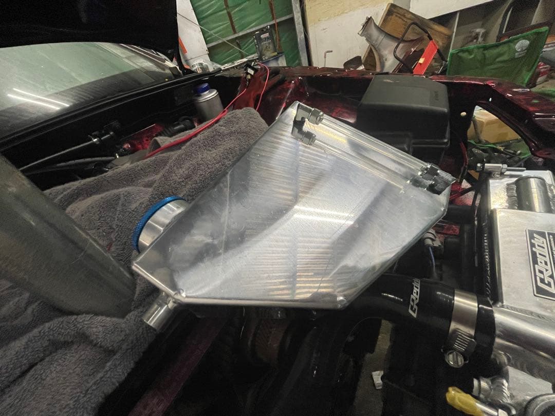 シルビア用　kts アルミリザーブタンク