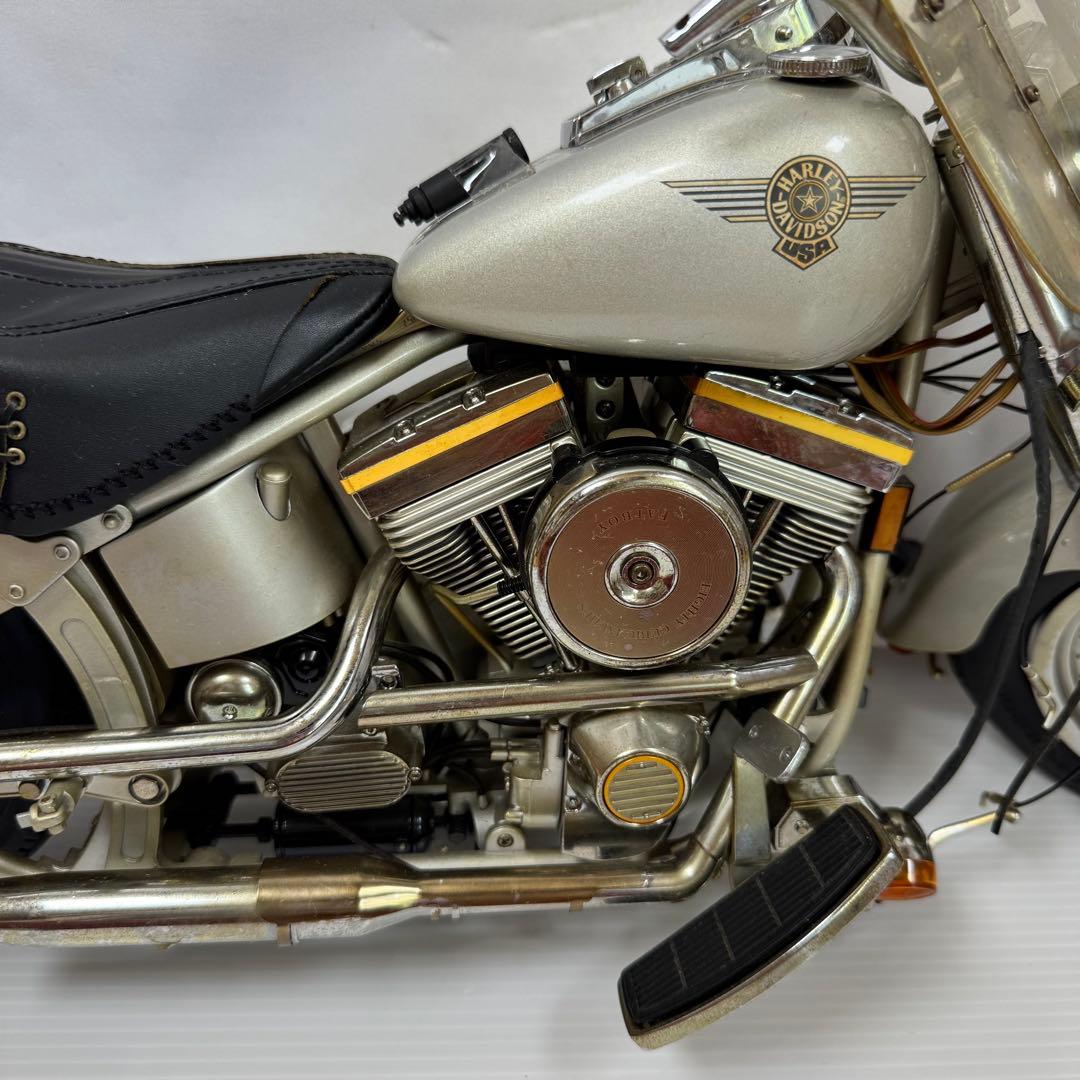 ディアゴスティーニ　ハーレーダビッドソン　ファットボーイ　ジャンク品　模型
