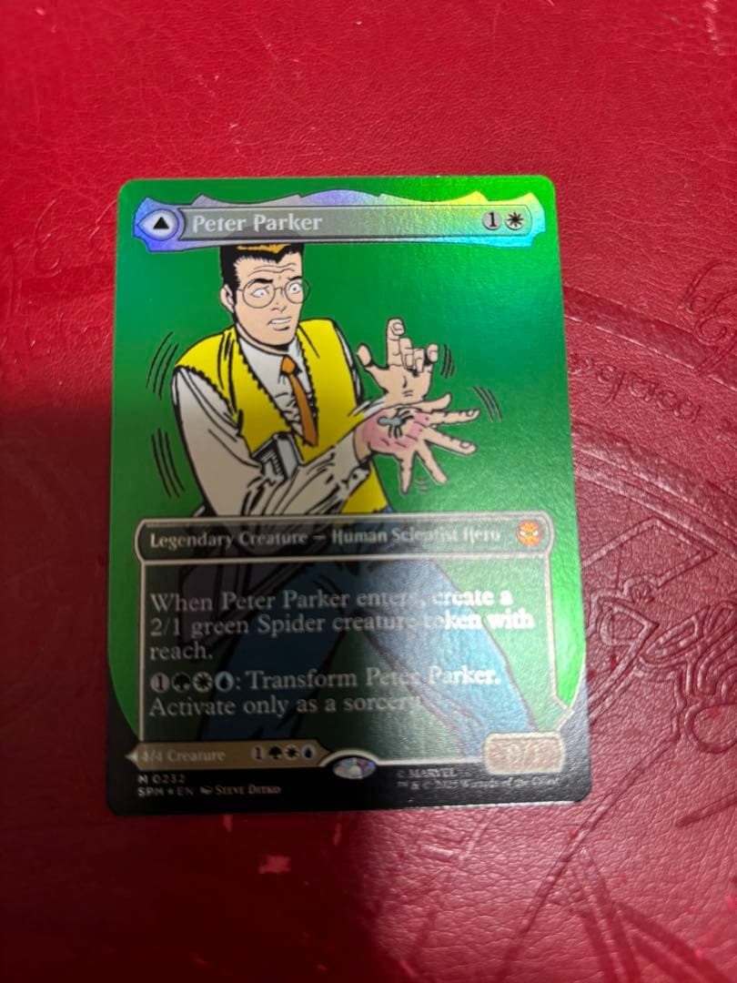 ピーター・パーカー foil 0232 ボーダーレス クラシックコミック