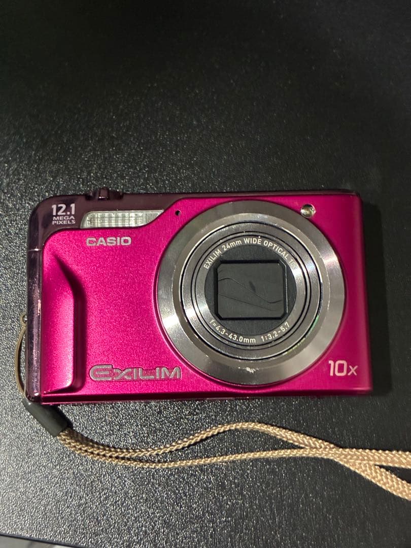 CASIO EXILIM 12.1MP デジタルカメラ ピンク