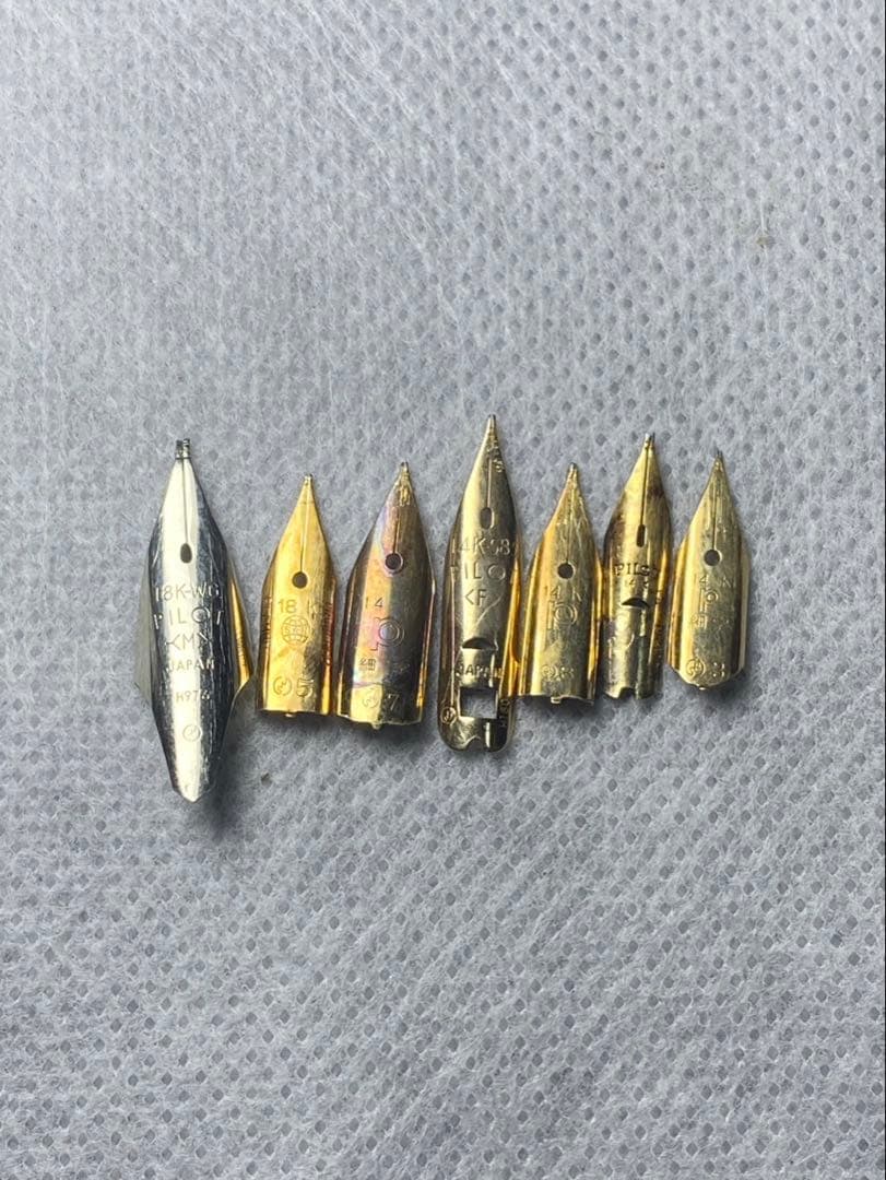 No.116 金無垢18K 0.58g 14k 1.05g 金 24K 純金