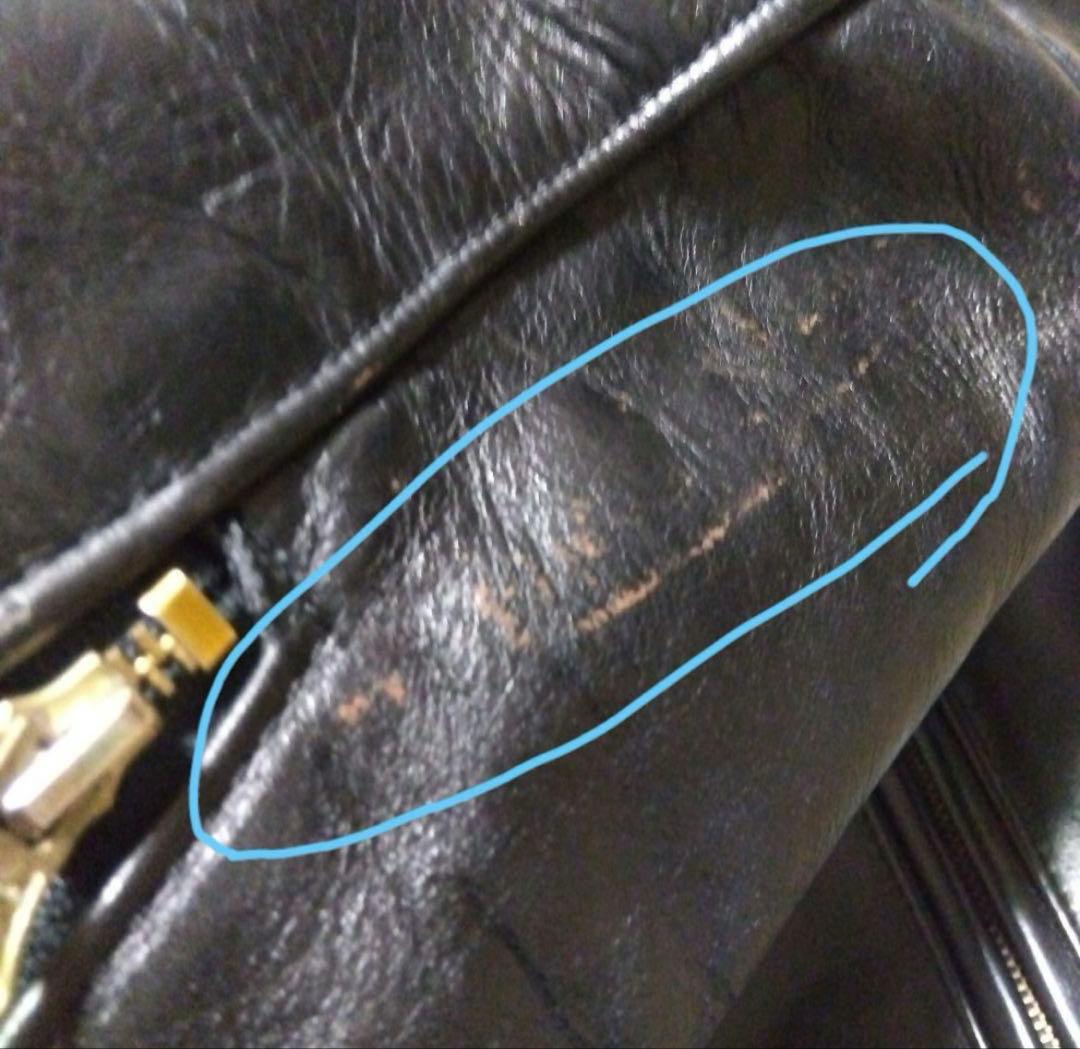 ラ*ズ様 ライナー付き VANSON B ライダースジャケット36inch アメ