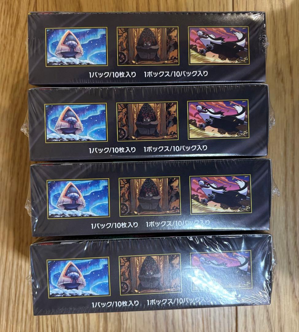 ⭐️ポケセン産⭐️新品未開封・シュリンク付き 4BOX⭐️ポケカ MEGAドリームex